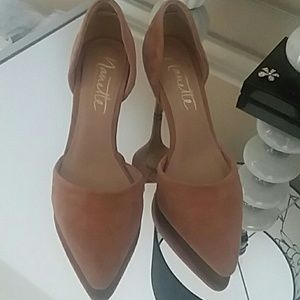 Nanette Lepore Shoes - Nanette LePore Leather Suede Shoes blush NWOT Nanette Lepore Shoes - Nanette LePore Leather Suede Shoes blush NWOT